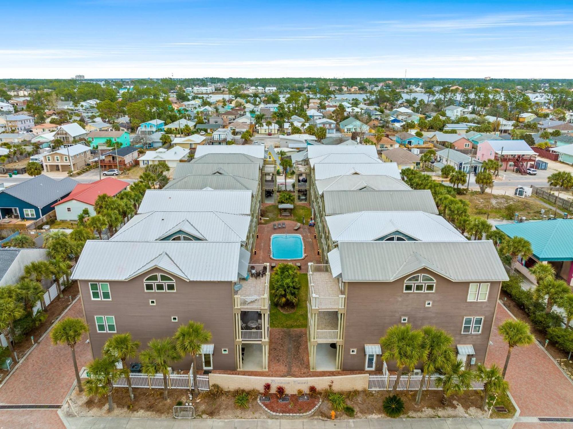 Crescent Moon Palace - A Luxury Home With Pool, Parking, Just Steps To The Beach Panama City Beach Exterior foto