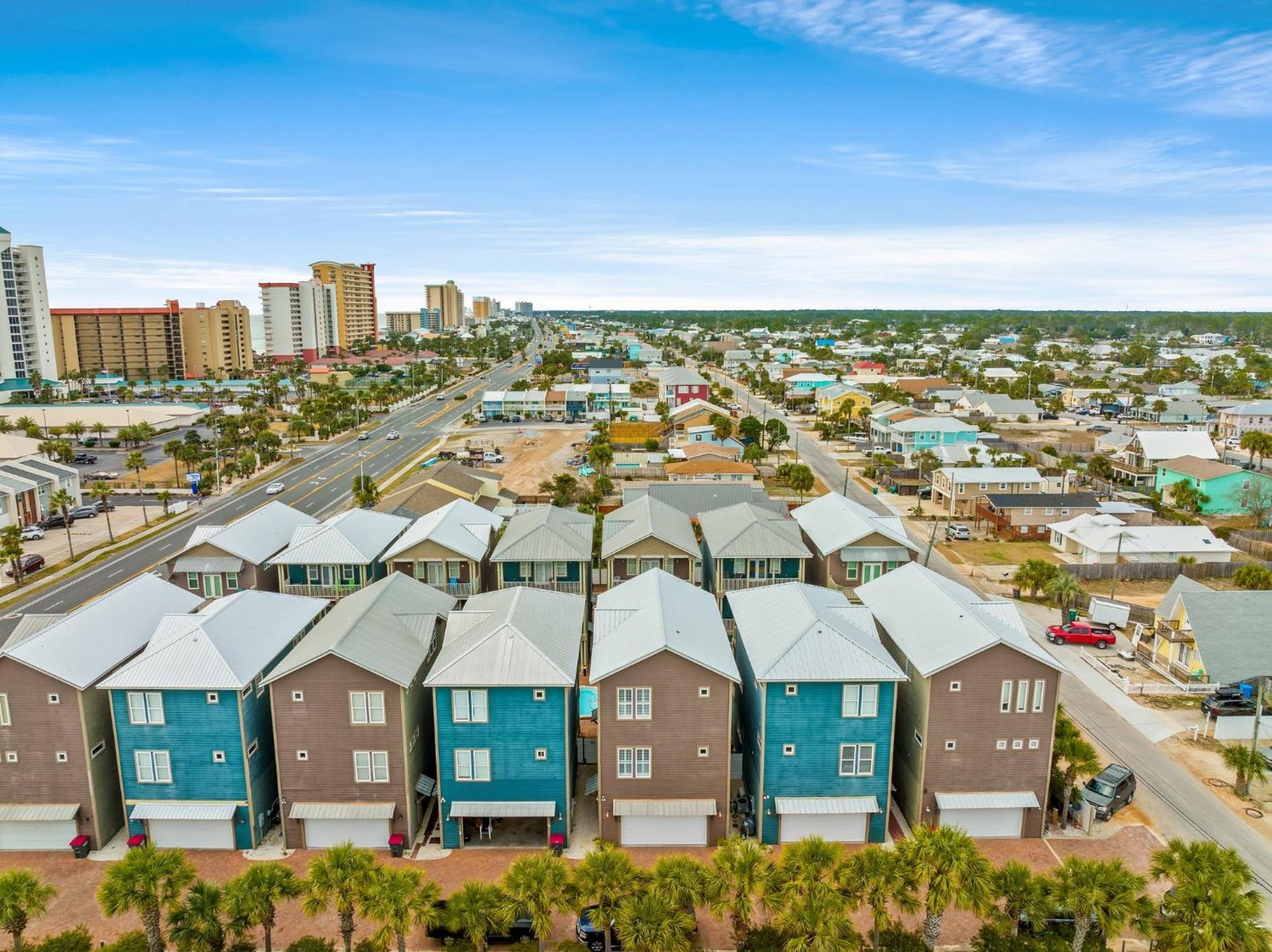 Crescent Moon Palace - A Luxury Home With Pool, Parking, Just Steps To The Beach Panama City Beach Exterior foto